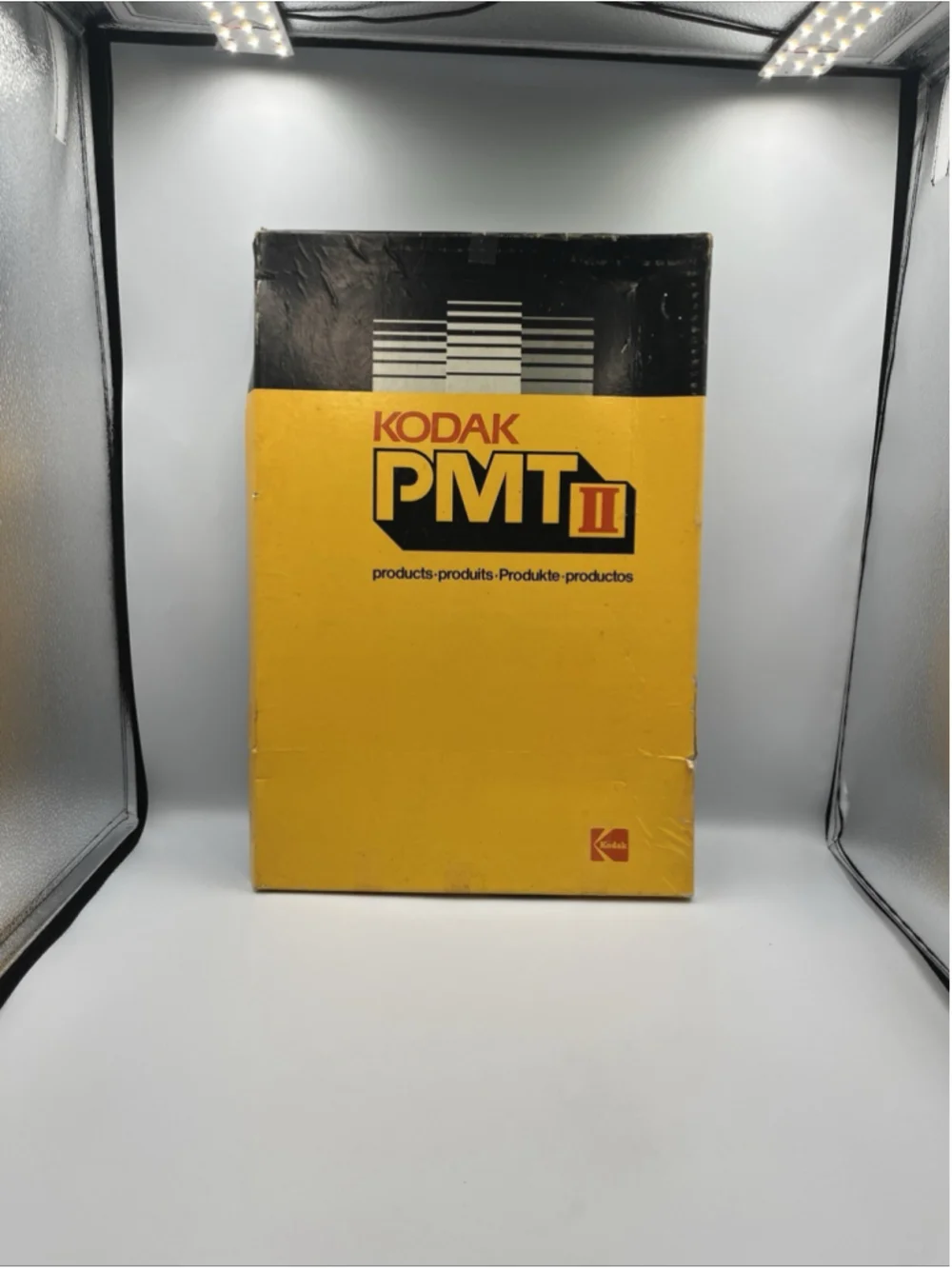 Vintage Kodak PMT2 BOX ONLY , WAS USED FOR CONTAINER ORDERS OR MATT PAPER INPAST